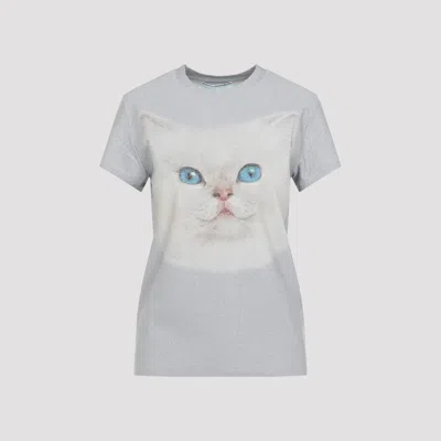 Acne Studios Printed T-shirt In Blue