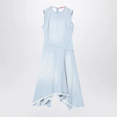 ACNE STUDIOS ACNE STUDIOS LIGHT DENIM ASYMMETRIC DRESS