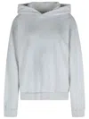Acne Studios Light Grey Cotton Blend Sweatshirt Women In Gray
