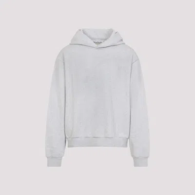 Acne Studios Light Grey Melange Sweatshirt In Gray