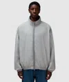 Acne Studios Light Zip Up Jacket In Grey
