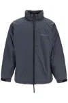 Acne Studios Lightweight Down Jacket With Patches In Black