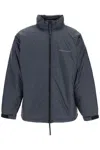 Acne Studios Lightweight Down Jacket With Patches In Black