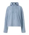 Acne Studios Lightweight Windbreaker In Blue