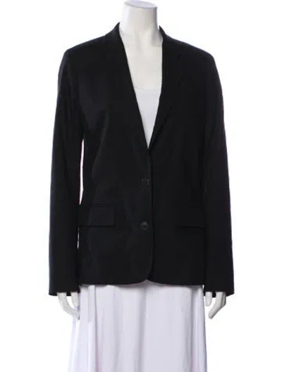 Pre-owned Acne Studios Linen Blazer In Black