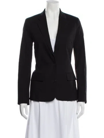 Pre-owned Acne Studios Linen Blazer In Gray