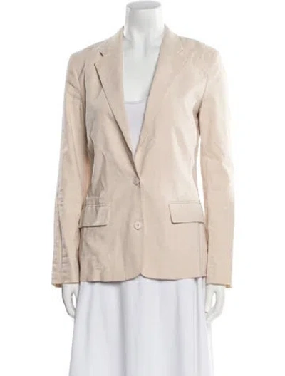 Pre-owned Acne Studios Linen Blazer In Neutral