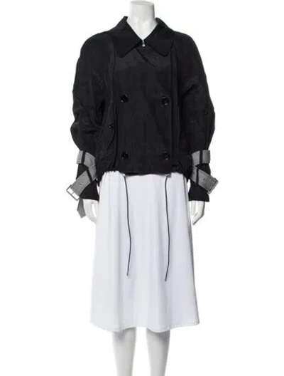 Pre-owned Acne Studios Linen Jacket In Black
