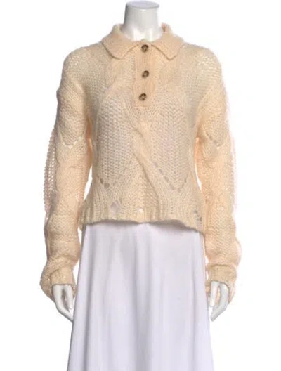 Pre-owned Acne Studios Linen Sweater In Neutral
