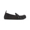 Acne Studios Dark Brown Nappa Leather Loafers With Penny Strap Detail In Brown