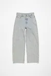 Acne Studios Baggy Fit Jeans - 1981f Monogram In Blue,beige