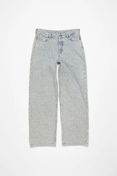 ACNE STUDIOS LOCKER GESCHNITTENE JEANS – 1981M