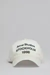 Acne Studios Logo 1996 Cap In White