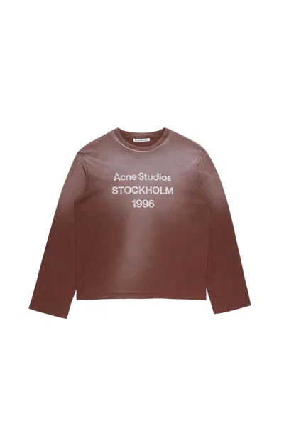 ACNE STUDIOS LOGO 1996 LONG SLEEVE T-SHIRT