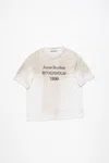 Acne Studios Logo 1996 Long Sleeve T-shirt In Dusty White