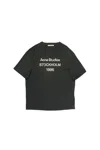 Acne Studios Exford U 1996 Cotton Blend T-shirt In Faded Black