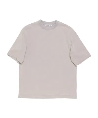 Acne Studios Logo-appliqué Cotton T-shirt In White