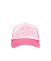Acne Studios Women Logo Baseball Cap In Pink