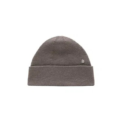 Pre-owned Acne Studios Logo Beanie 'warm Grey Melange' | Men's Size Onesize