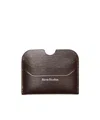 Acne Studios Logo Card Pack In Black