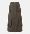 Acne Studios Knee Length And Midi Skirts In Grey