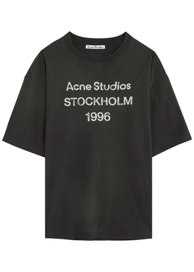 ACNE STUDIOS ACNE STUDIOS LOGO COTTON-BLEND T-SHIRT