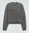 Acne Studios Man Black Sweatshirts In Faded Black