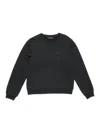 Acne Studios Organic-cotton Sweatshirt In Black