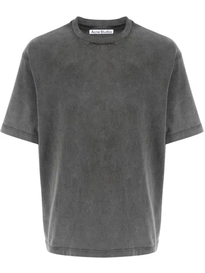 ACNE STUDIOS ACNE STUDIOS LOGO COTTON T-SHIRT