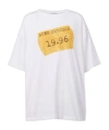 Acne Studios Logo Cotton-blend Jersey T-shirt In Multi