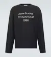 Acne Studios Long-sleeved T-shirt In Faded Black