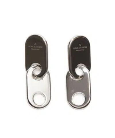 ACNE STUDIOS LOGO EARRINGS