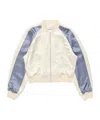 Acne Studios Logo-embroidered Bomber Jacket In Multi