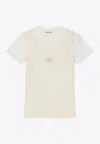 Acne Studios Off-white Layered T-shirt In White