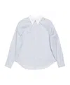 Acne Studios Stripe Button-up Shirt In White