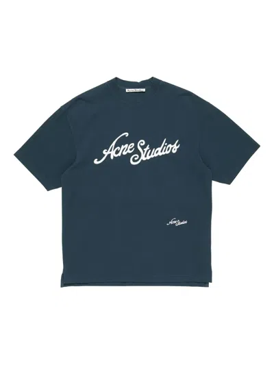 Acne Studios Logo-embroidered T-shirt