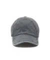 Acne Studios Logo Hat In Blue