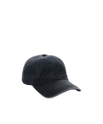 ACNE STUDIOS LOGO HAT