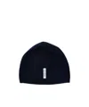 Acne Studios Logo Hat In Blue