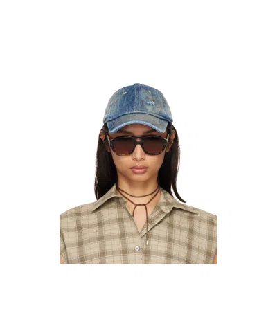 ACNE STUDIOS ACNE STUDIOS DENIM LOGO CAP