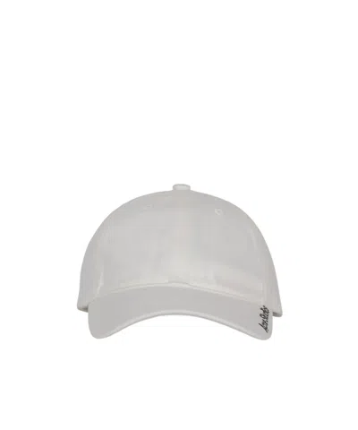 Acne Studios Logo Hat In Gray