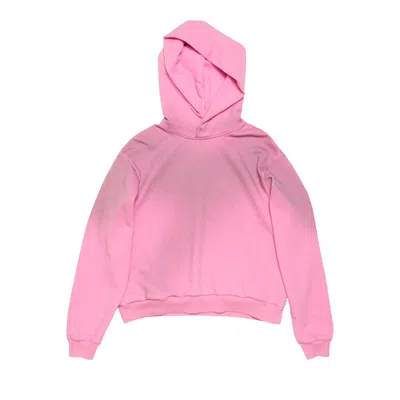 Pre-owned Acne Studios Logo Hooded Sweater 'cotton Candy Pink' | Men's Size M