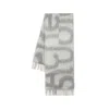 Acne Studios Vandy-schal -  - Wolle - Hellgrau In Grey