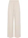 Acne Studios Logo-lettering Track Pants In Grey