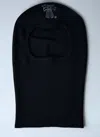 Acne Studios Logo Motif Balaclava In Black