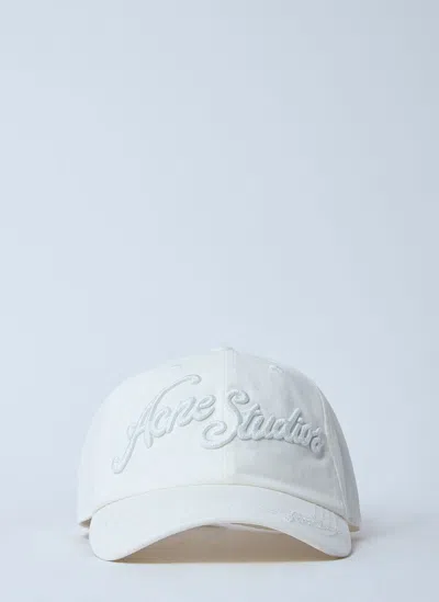 ACNE STUDIOS LOGO MOTIF BASEBALL CAP