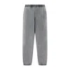 Acne Studios Logo Cotton Unisex Sweatpants With Elasticated Waistband In Black