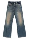 Acne Studios Womens Dark Blue 2023 Wide-leg Denim Jeans In Blue