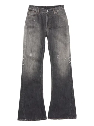 ACNE STUDIOS LOGO-PATCH JEANS
