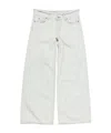 Acne Studios Logo-patch Jeans In White